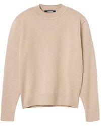 Jacquemus - Pull À Logo Brodé - Lyst