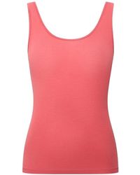Another Tomorrow - U-Neck Tank Top - Lyst