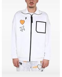BOSS - Felpa Con Applicazione - Lyst