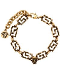 Versace - Greca Chain Bracelet - Lyst