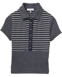 Rag & Bone - Gestreept Poloshirt - Lyst