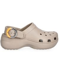 Crocs™ - Platform Dipped Buckle Slingback Mules - Lyst
