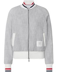 Thom Browne - Rwb Cotton Bomber Jacket - Lyst