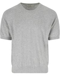 DUNST - T-Shirt Met Ronde Hals En Korte Mouwen - Lyst