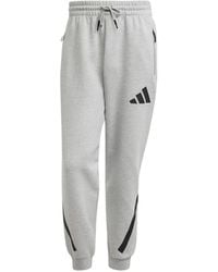 adidas - Z.N.E. Logo-Detail Side-Stripe Track Pants - Lyst