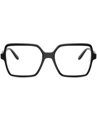 Vogue - Geometric-Frame Glasses - Lyst