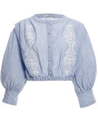 Agua Bendita - Isolda Batik Bluse - Lyst