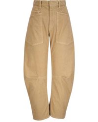 Nili Lotan - Shon Corduroy Trousers - Lyst