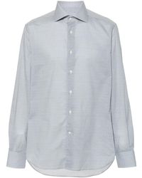 Corneliani - Overhemd Met Geometrisch Patroon - Lyst