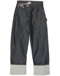 JW Anderson - Turn-Up Jeans - Lyst