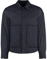 Roberto Ricci Designs - Giacca-Camicia Con Cuciture A Contrasto - Lyst