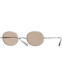 Eyevan 7285 - 901E Round-Frame Sunglasses - Lyst
