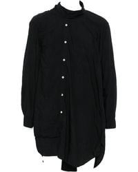 Comme des Garçons - Button-fastening Asymmetric Shirt - Lyst