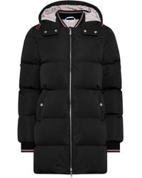Thom Browne - Zip-Up Padded Coat - Lyst