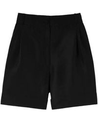D'Estree - Pantalones Cortos Con Pinzas - Lyst