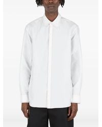 KANGHYUK - Contrast-Stitch Shirt - Lyst