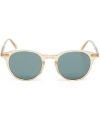 Garrett Leight - Clune Round-Frame Sunglasses - Lyst