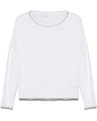 Liu Jo - Top mit Lurex-Detail - Lyst