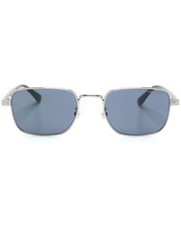 Montblanc - Rectangle-frame Sunglasses - Lyst