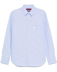 Gucci - Gestreept Overhemd - Lyst