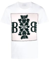 Barrie - T-Shirt mit rundem Ausschnitt - Lyst