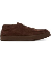 Marsèll - Suede Lace-Up Derby Shoes - Lyst