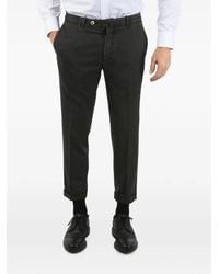 Corneliani - Pleated Wool Chino Trousers - Lyst