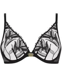 Aubade - Sweet Euphoria Floral-Embroidered Bra - Lyst