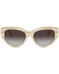 Dolce & Gabbana - Cat-Eye Logo-Detail Sunglasses - Lyst