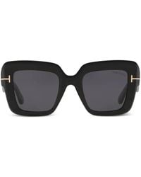 Tom Ford - Esme Tr Square-Frame Sunglasses - Lyst
