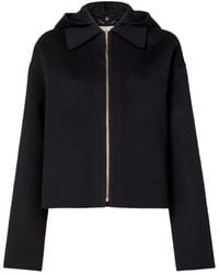 Fendi - Hooded Zip-Up Jacket - Lyst