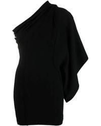 Rick Owens - Athena Voluminous Cold-Shoulder Dress - Lyst