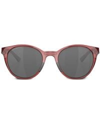 Oakley - Spindrift Sonnenbrille Mit Rundem Gestell - Lyst