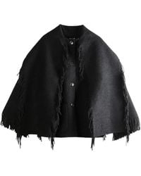 TOTEME - Fringe Button Jacket - Lyst