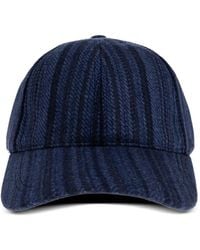 Paul Smith - Striped Baseball Cap - Lyst