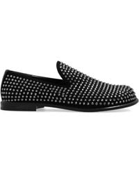 JW Anderson - Crystal-Embellished Loafers - Lyst