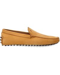 Tod's - Slip-on Leather Loafers - Lyst