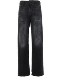 MM6 by Maison Margiela - Contrast Waist Jeans - Lyst