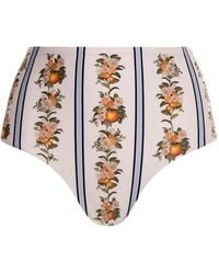 Agua Bendita - Valle High-Waisted Bikini Bottom - Lyst