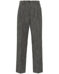 Golden Goose - High-waisted Tapered-leg Trousers - Lyst