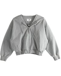 MM6 by Maison Margiela - Zip-Fastening Hoodie - Lyst