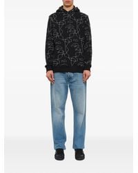 Neil Barrett - Intricate Print Hoodie - Lyst