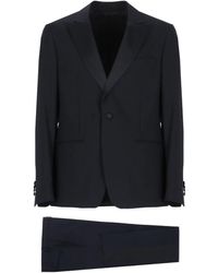 Lardini - Peak-Lapel Single-Breasted Suit - Lyst