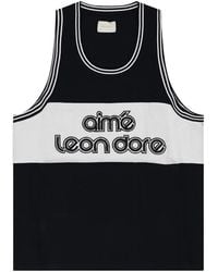 Aimé Leon Dore - Logo-Embroidered Knit Jersey - Lyst