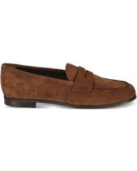 Church's - Penny Suede Loafers - Lyst