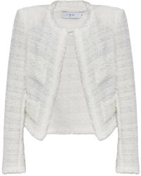 IRO - Tweed-Jacke mit Taschen - Lyst