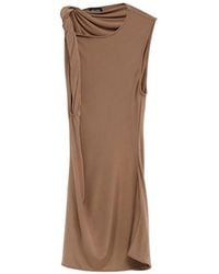 Atlein - Draped Sleeveless Top - Lyst