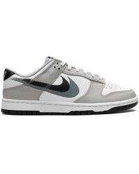 Nike - Baskets Dunk Low 'Stencil Swoosh' - Lyst