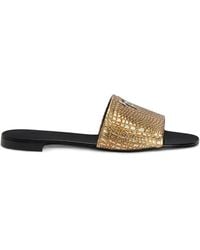 Giuseppe Zanotti - Shirley Leather Sandals - Lyst