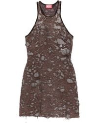 DIESEL - Abito Con Effetto Vissuto - Lyst